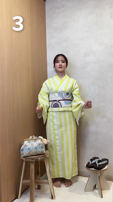③透明感と和を感じさせる組み合わせ